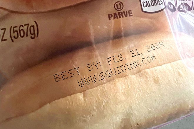 Bagel bag printed with CoPilot hi-resolution printer