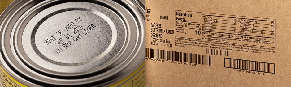 Primary and Secondary packaging coding and marking