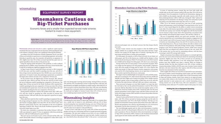 In the news, Wine Business Monthly publication