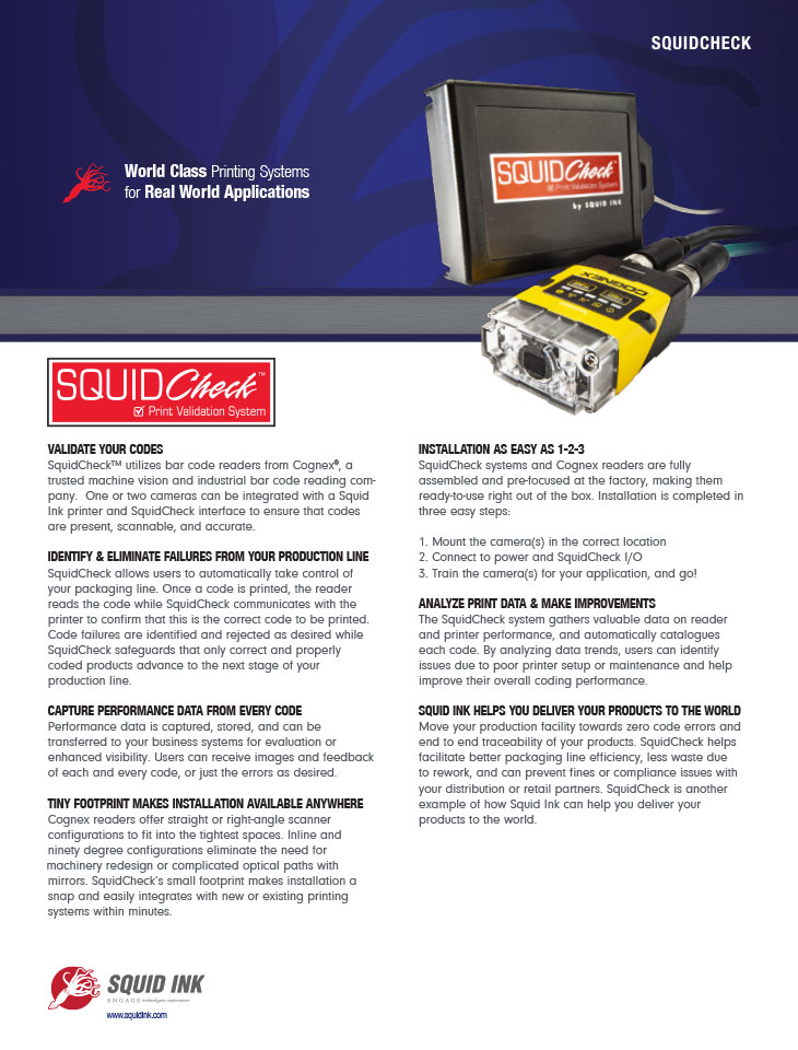 SquidCheck Brochure